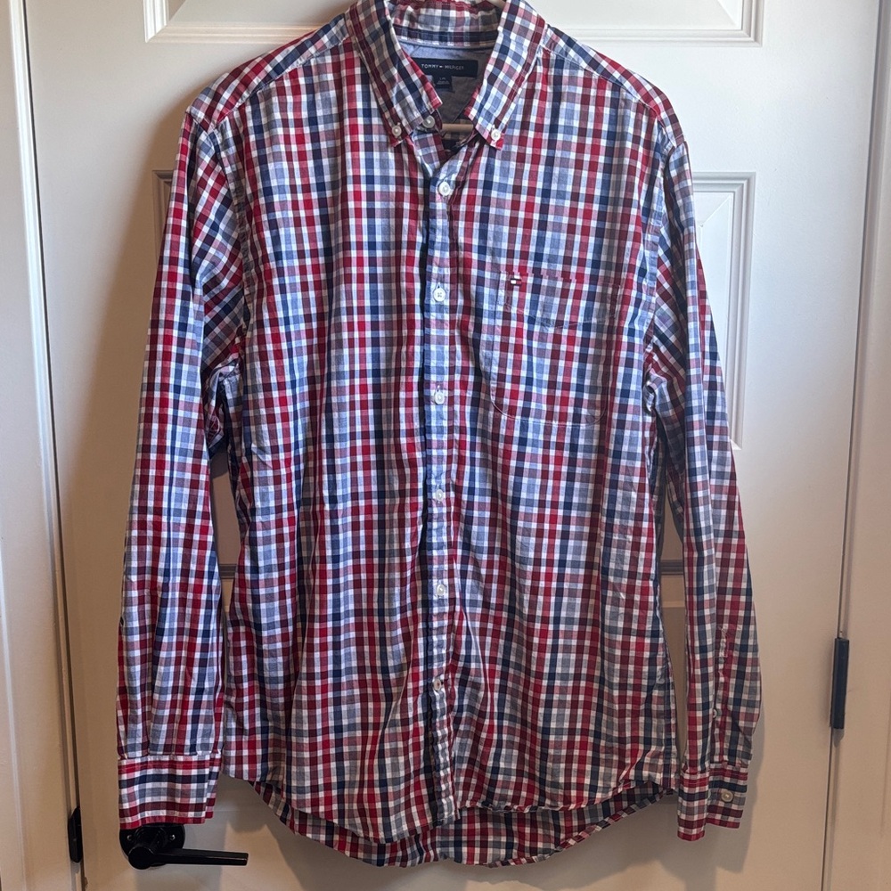 Tommy Hilfiger Multicolor Plaid Button-Down Shirt